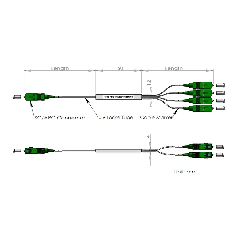 1*12 1*24 PLC Ayırıcı