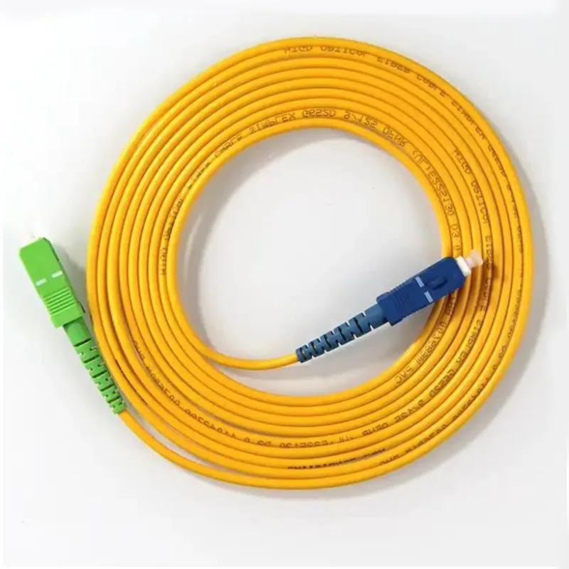 3mm Yuvarlak Kablo SC/APC- SC/UPC yama kabloları