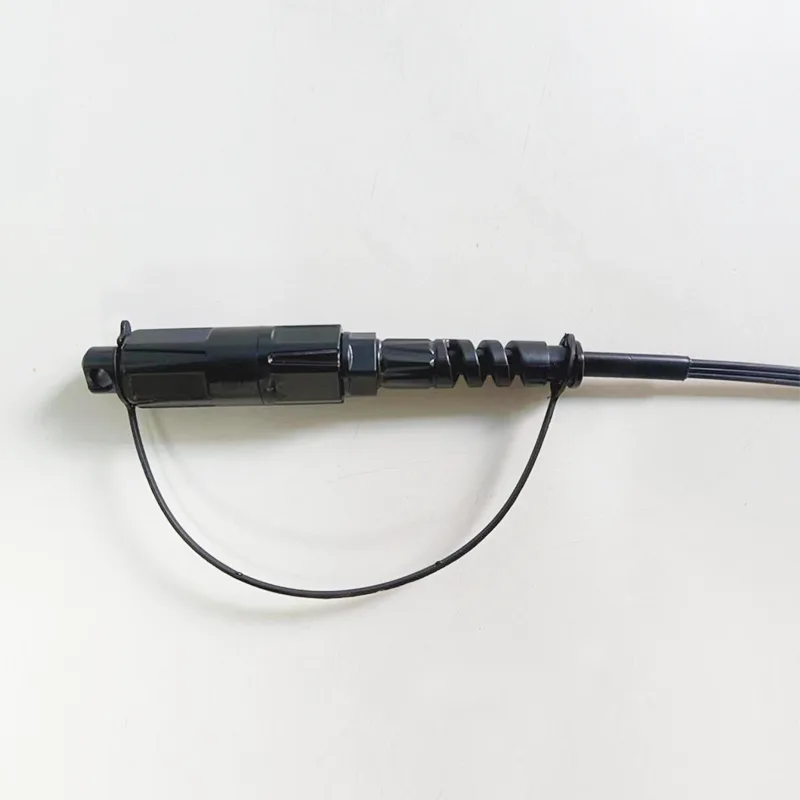 5x2mm su geçirmez damla kablosu SC/APC konnektörü optik fiber pigtail